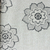 Papel De Parede Floral Cinza Verve 30271