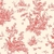 Papel De Parede Romântico Abby Rose 3 Floral Vermelho Ab27657