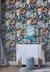 Papel De Parede Grace 4 Floral Azul Petróleo Gr402301 - comprar online