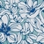 Papel De Parede Floral Azul Ddd 28363