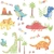 Papel De Parede Infantil Bebê Multi Cores Dinossauros Tiny Tots2 G78364