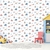 Papel De Parede Infantil Menino Cinza Transportes Tiny Tots2 G78417 - comprar online