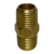 Par Niple Latão Duplo Adaptador Conexão Metal 1/4 X 1/4 Npt na internet