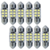 10 Lampadas Led Torpedo 36mm 24v Branco