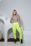 Conjunto Top Legging Feminino Sem Manga Estampado DLuxo MD46