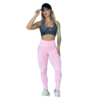 Conjunto Top Legging Feminino Sem Manga Estampado DLuxo MD25