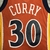 Camiseta Regata Golden State Warriors #30 Stephen Curry - Mitchell&Ness - Nike - Masculina Laranja - loja online