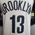 camiseta regata brooklyn nets - associação edição - branca e preta - nike - masculina - estilo esportivo - conforto excepcional - tecido respirável - perfeito para treinos - ideal para o dia a dia - peça versátil - design moderno - frescor em qualquer cli