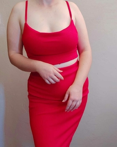 Conjunto Bela vermelho