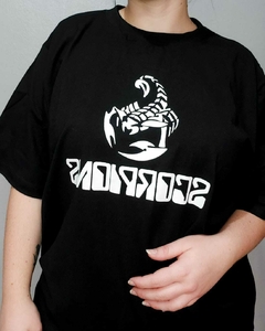 Camiseta scorpions preta - comprar online