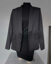 Blazer alfaiataria preto