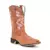 Bota Texana Feminina Premium Floral Rosa Solado Jump 100% em Couro Legítimo - Mundo Diferenciados | Moda Country 