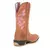 Imagem do Bota Texana Feminina Premium Floral Rosa Solado Jump 100% em Couro Legítimo