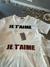 CAMISETA TEE JETAIME OFF WHITE - comprar online