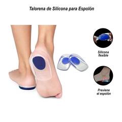 TalonPlus® Talonera en Gel - OFERTA 2 PARES AL PRECIO DE UNO! - Cisso