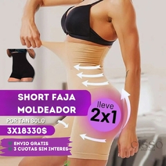 OFERTA 2x1 - Short Faja Moldeador Slim Body