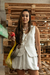 Colete Alfaiataria Gabriela Off White - loja online