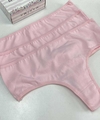 Culotteless Máxima Seducción (Packx3) de Algodón C/Lycra Rosa, Talle Especial. (39)