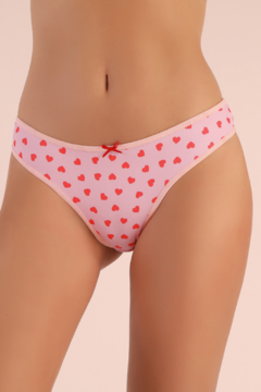 Colaless Frashe (Packx3) de algodón C/Lycra Estampado "Heart".(522) - comprar online