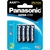 PILHA PALITO - AAA (PC C/ 4 UN) - PANASONIC