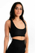 Cropped Nadador Liso Preto - comprar online