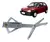 MAQUINA VIDRO MANUAL DIANTEIRA (40419) GM CORSA 94/01 2 PORTAS /PICK UP CORSA LADO ESQUERDO