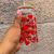 Vaso Corazones rojos - comprar online