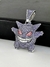 Imagen de Cadena Gengar Con Diamantes Simil Oro