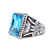 Anillo Sello Turco Con Piedra - Michy