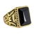 Anillo Sello Turco Con Piedra Simil Oro - Michy