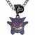 Cadena Gengar Con Diamantes Simil Oro