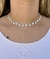 Colar choker corações