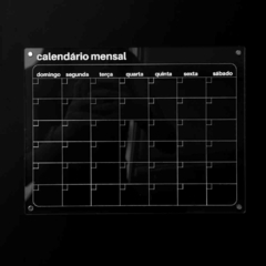 Calendário de Geladeira Mensal