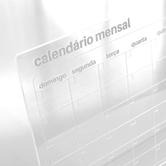 Calendário de Mesa Mensal