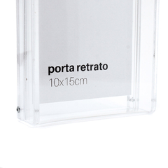 Porta Retrato - Box - Transparente - Transparente - DESIGN HOUSE