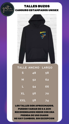 Buzo estampado -Diseño Triple estampa personalizado - tienda online