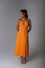 Vestido Midi laranja