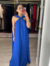 Vestido longo Lívia Azul Royal na internet