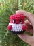 Chaveiro Raiva Amigurumi - Divertidamente com Estilo e Personalidade!