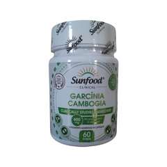 Garcinia Cambógia 600mg. Sunfood 60 cáps.