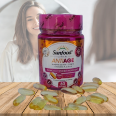 Suplemento Antiage + COQ10 + Vitaminas Sunfood na internet