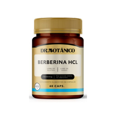 Berberina HCL 1500mg Dr. Botânico 60 cápsulas