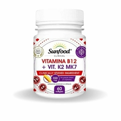 Vitamina B12 + Vitamina K2 MK7 350mg - Sunfood