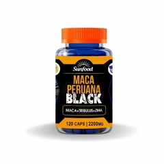 Suplemento Maca Peruana Black Sunfood 120 cápsulas