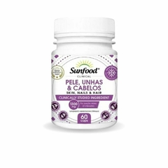 Suplemento Pele Unhas e Cabelos 1300mg Sunfood