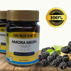 Imagem do Amora Miúra + Vitaminas Dr. Botânico 60 cáps.