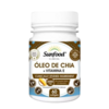 Óleo de Chia + Vitamina E 2000mg Sunfood 60 cáps