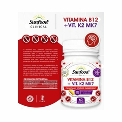 Vitamina B12 + Vitamina K2 MK7 350mg - Sunfood - comprar online