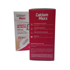 Suplemento Carbonato de Cálcio + D3 600mg Maxinutri - loja online