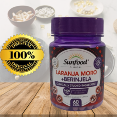 Laranja Moro + Berinjela Sunfood 60 cáps. - loja online